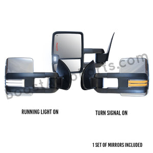 2015 - 2019 Colorado / Canyon Tow Mirrors (Style 2)